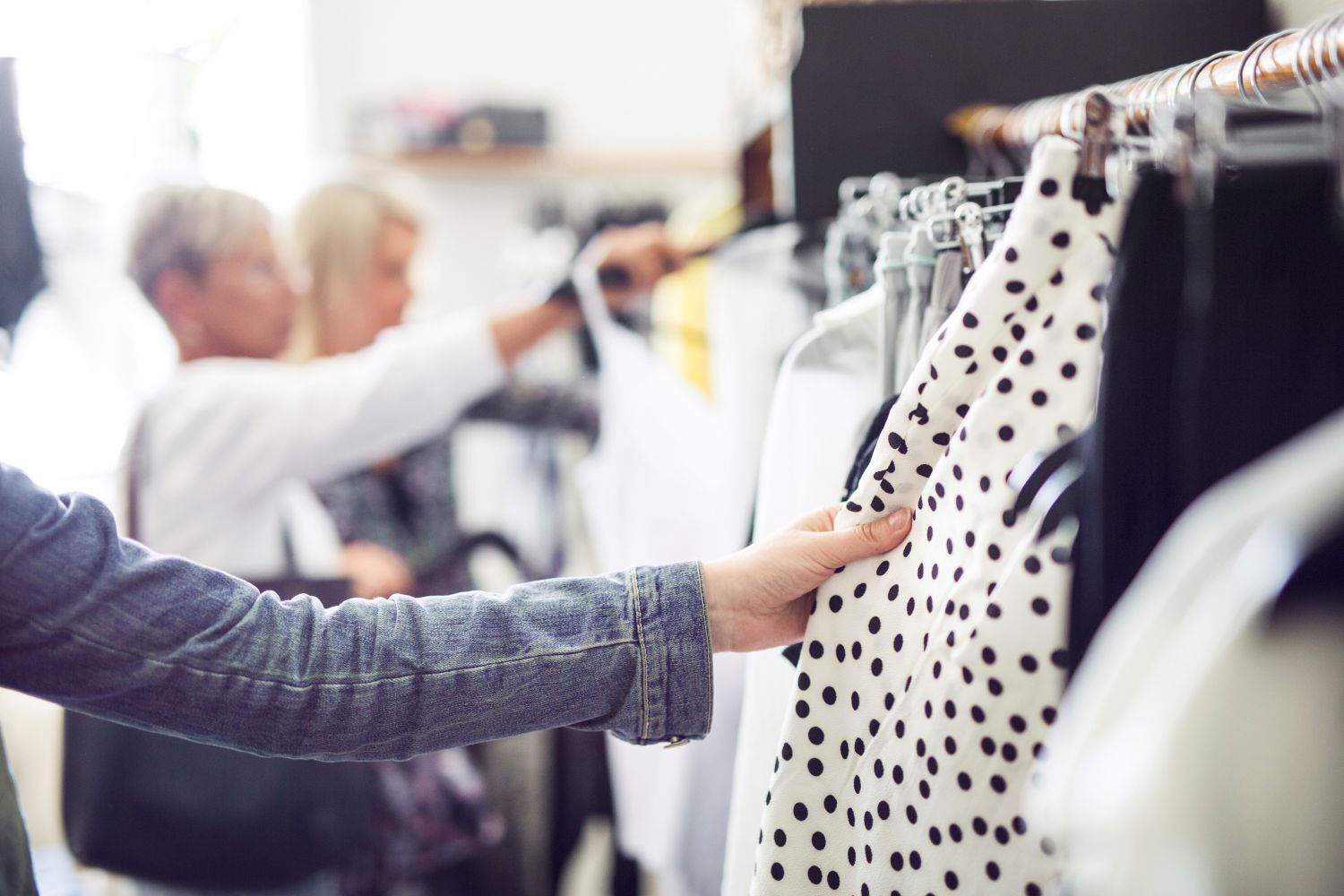 Choosing clothes